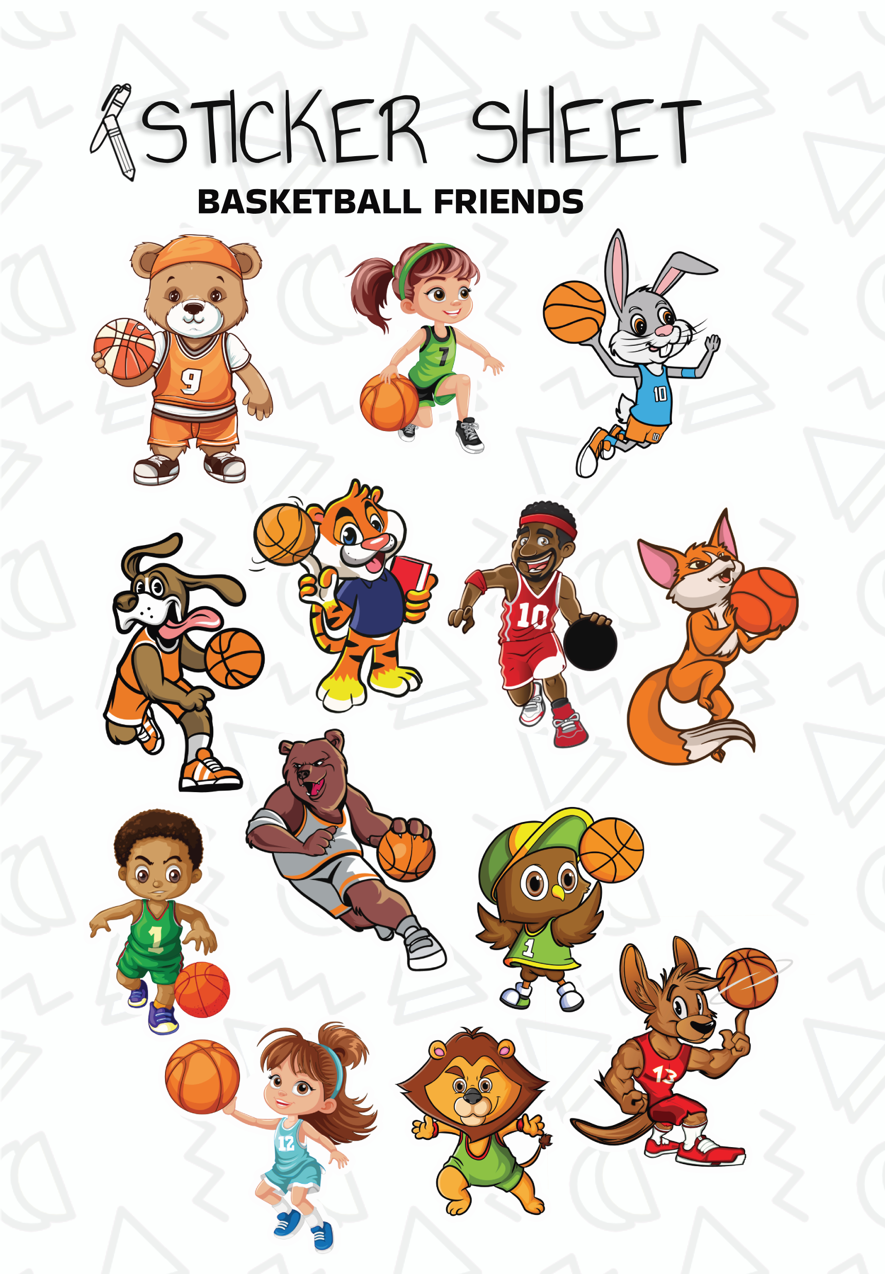 basketball friends