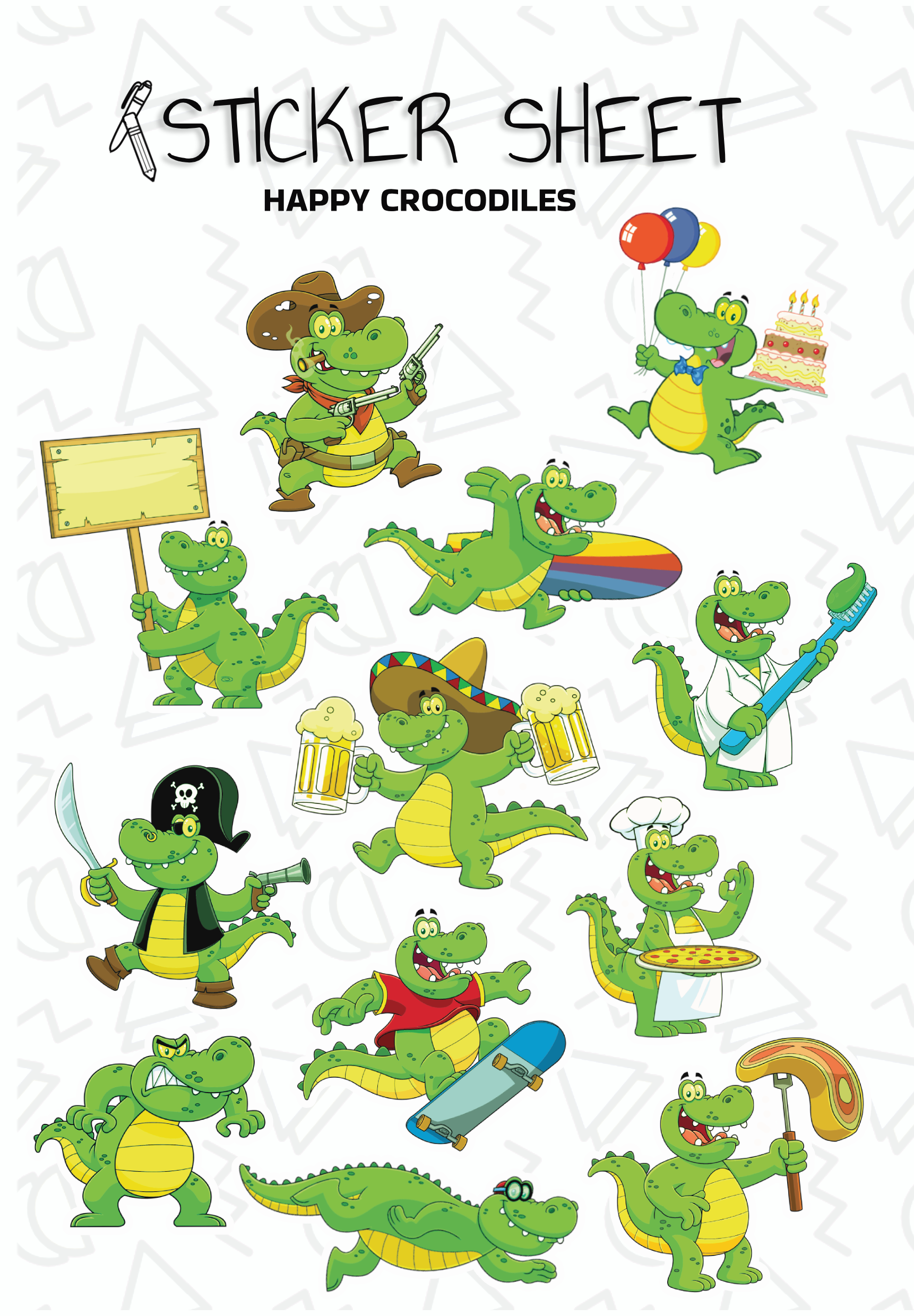 healthy crocodiles